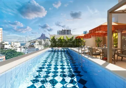 Studio com 1 Quarto à venda, 34m² no Ipanema, Rio de Janeiro