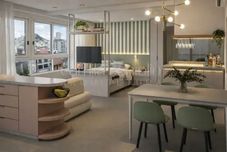 Studio com 1 Quarto à venda, 41m² no Centro, Florianópolis