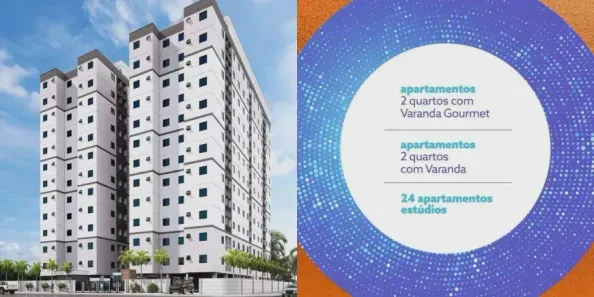 Studio com 1 Quarto à venda, 26m² no Centro, Nilópolis