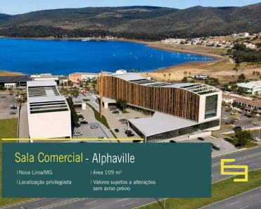 Conjunto Comercial / Sala à venda, 109m² no Alphaville - Lagoa dos Ingleses, Nova Lima