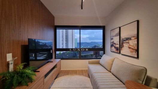 Apartamento com 1 Quarto para venda ou aluguel, 44m² no Vila da Serra, Nova Lima