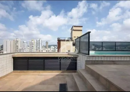 Cobertura com 1 Quarto à venda, 112m² no Pompéia, Santos