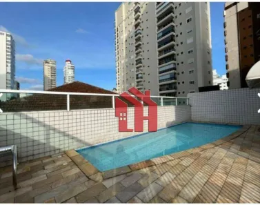 Apartamento com 3 Quartos para venda ou aluguel, 190m² no Gonzaga, Santos