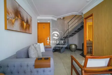 Apartamento com 1 Quarto à venda, 84m² no Jardim, Santo André
