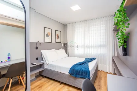 Apartamento com 1 Quarto à venda, 18m² no Centro, Curitiba