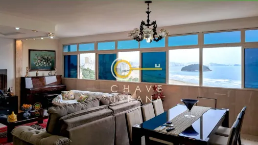 Apartamento com 3 Quartos à venda, 189m² no Itararé, São Vicente
