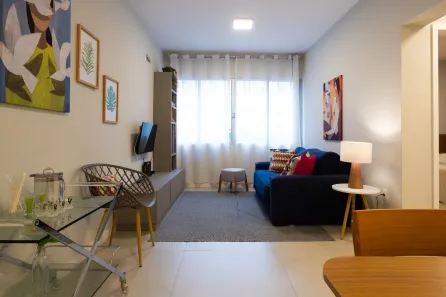 Apartamento com 1 Quarto para alugar, 55m² no Centro, Florianópolis
