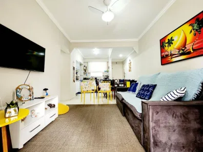 Apartamento com 2 Quartos à venda, 60m² no Barra Funda, Guarujá