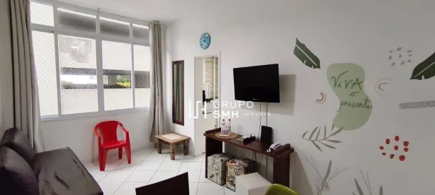 Apartamento com 1 Quarto à venda, 45m² no Pitangueiras, Guarujá