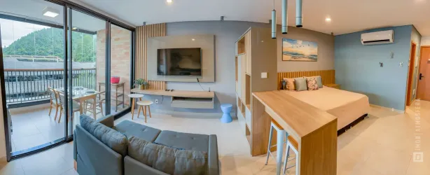 Apartamento com 1 Quarto à venda, 51m² no Saco da Ribeira, Ubatuba