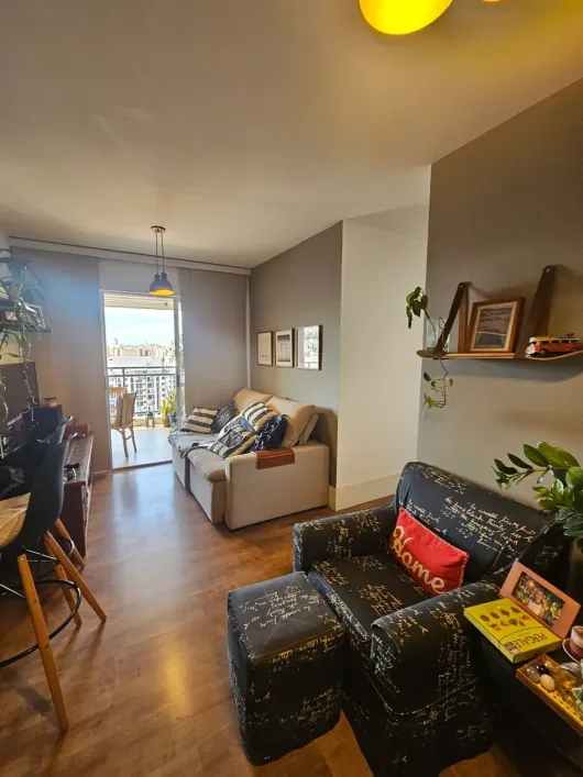 Foto do imóvel - Apartamento à venda com 3 quartos, 1 suíte, 75 a 77 m², 2 banheiros e 2 vagas na garagem em