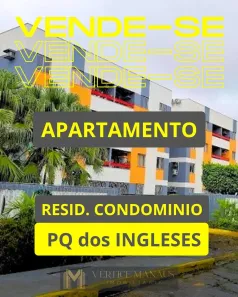 Apartamento com 3 Quartos à venda, 80m² no Chapada, Manaus