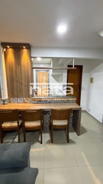 Foto do imóvel - Casa para alugar com 2 quartos, 2 banheiros, 52 m², 1 vaga, aceita animais e mobiliada em