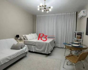 Studio com 1 Quarto à venda, 35m² no Gonzaga, Santos