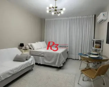 Studio com 1 Quarto à venda, 35m² no Gonzaga, Santos