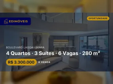 Casa com 4 Quartos à venda, 280m² no Boulevard Lagoa, Serra