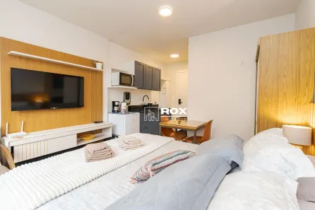 Studio com 1 Quarto para alugar, 30m² no Centro, Curitiba
