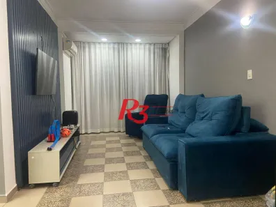 Apartamento com 3 Quartos à venda, 130m² no Gonzaga, Santos