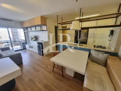 Flat com 1 Quarto para alugar, 45m² no Itaim Bibi, São Paulo