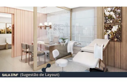 Conjunto Comercial / Sala à venda, 37m² no Centro, Curitiba