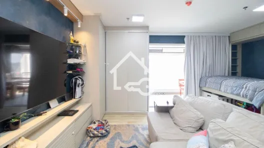 Flat com 1 Quarto para alugar, 42m² no Centro, São Bernardo do Campo