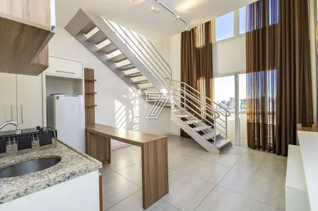 Studio com 1 Quarto à venda, 52m² no Centro, Curitiba