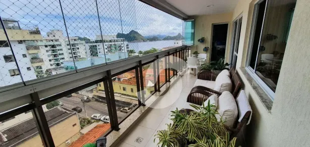 Apartamento com 4 Quartos à venda, 156m² no Charitas, Niterói