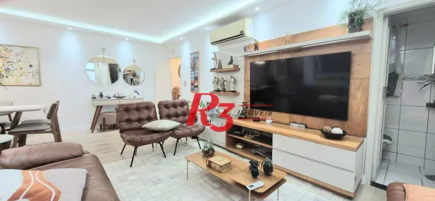 Apartamento com 2 Quartos à venda, 104m² no Aparecida, Santos
