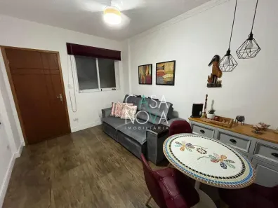 Apartamento com 1 Quarto à venda, 43m² no Gonzaga, Santos