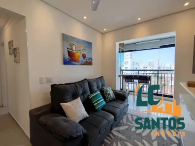 Apartamento com 2 Quartos à venda, 72m² no Marapé, Santos