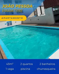 Apartamento com 2 Quartos à venda, 43m² no Paratibe, João Pessoa