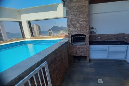 Cobertura com 3 Quartos à venda, 232m² no Vila Alzira, Guarujá
