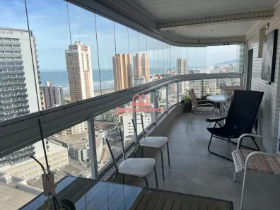 Apartamento com 3 Quartos à venda, 126m² no Boqueirão, Praia Grande