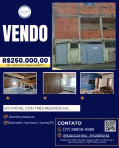 Prédio/Edifício Inteiro com 3 Quartos à venda, 180m² no Planalto Serrano, Serra