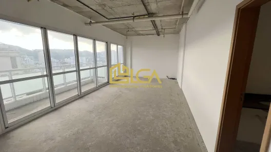 Conjunto Comercial / Sala com 1 Quarto à venda, 52m² no Encruzilhada, Santos