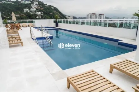 Apartamento com 3 Quartos à venda, 89m² no José Menino, Santos