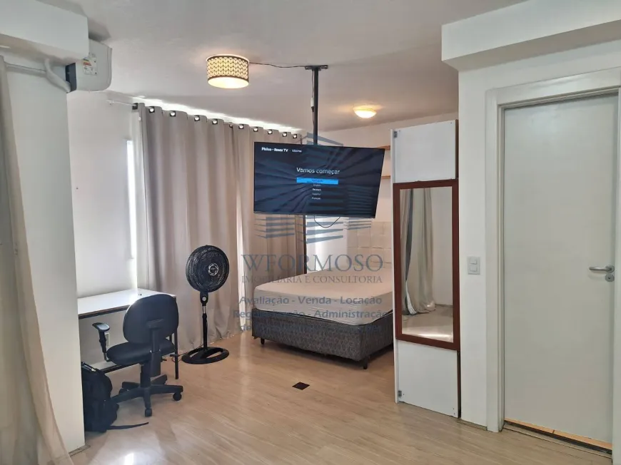 Foto do imóvel - Apartamento para alugar com 31 m², 1 quarto, 1 banheiro