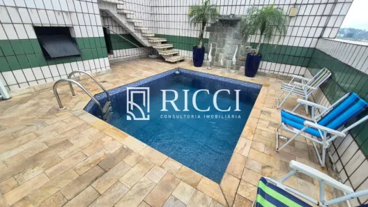 Cobertura com 3 Quartos para venda ou aluguel, 280m² no Campo Grande, Santos