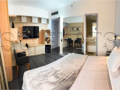 Studio com 1 Quarto para alugar, 27m² no Itaim Bibi, São Paulo