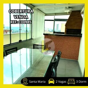 Cobertura com 3 Quartos à venda, 160m² no Santa Maria, São Caetano do Sul