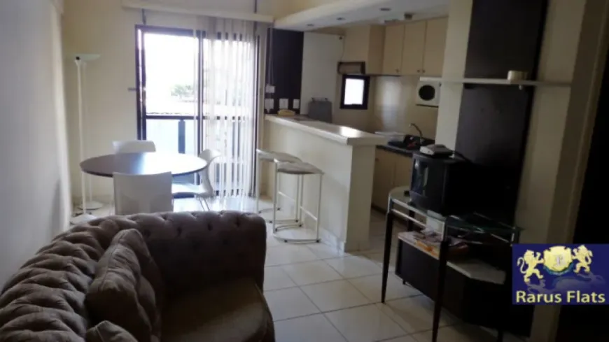Foto do imóvel - Flat para alugar com 1 quarto, ar-condicionado e mobiliado, próximo ao Metrô Aacd – Servidor em