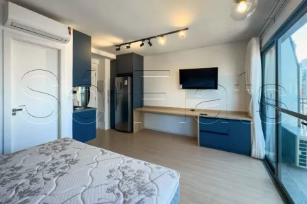 Studio com 1 Quarto para alugar, 27m² no Vila Nova Conceição, São Paulo