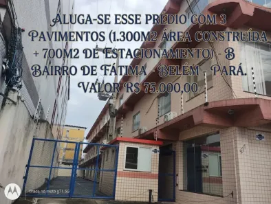 Prédio/Edifício Inteiro para alugar, 2000m² no Fátima, Belém