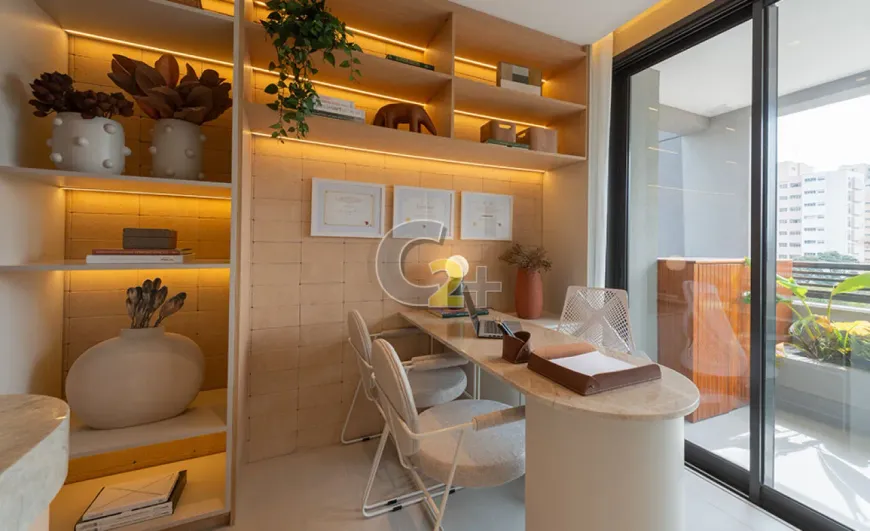 Foto do imóvel - Sala/Conjunto/Escritório para alugar com 28 m², 1 banheiro e 1 vaga na garagem em