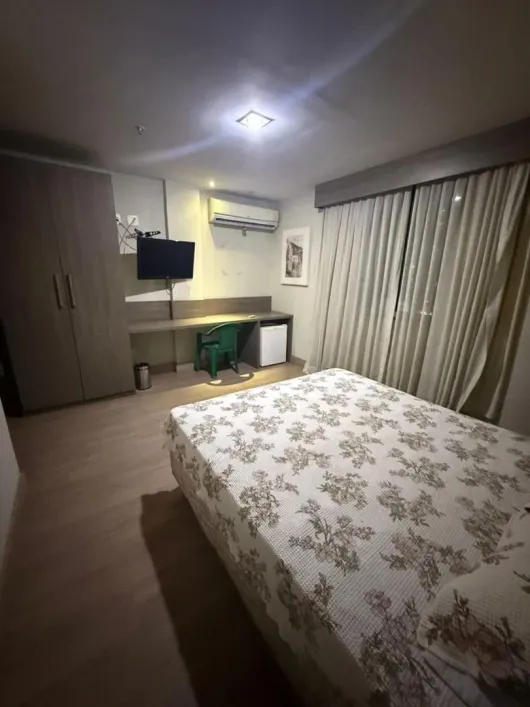 Foto do imóvel - Flat para alugar com 24 m², 1 quarto, 1 banheiro, 1 vaga