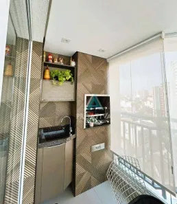 Apartamento com 3 Quartos à venda, 118m² no Vila Valparaíso, Santo André