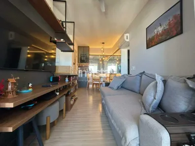 Apartamento com 2 Quartos para alugar, 63m² no Marapé, Santos