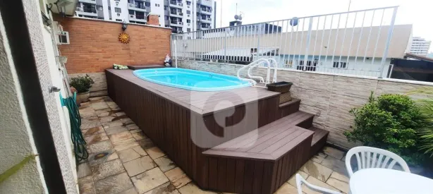 Cobertura com 3 Quartos à venda, 170m² no Grajaú, Rio de Janeiro