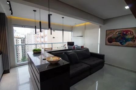 Apartamento com 1 Quarto à venda, 43m² no Santo Amaro, São Paulo