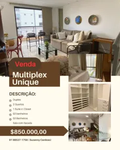 Apartamento com 2 Quartos à venda, 63m² no Nazaré, Belém